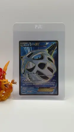 Pokemon TCG Glalie EX Full Art Ultra Rare Card 155/162 XY Breakthrough 2015 NM - Image 1