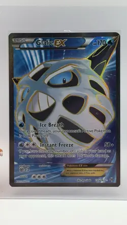Pokemon TCG Glalie EX Full Art Ultra Rare Card 155/162 XY Breakthrough 2015 NM - Image 2