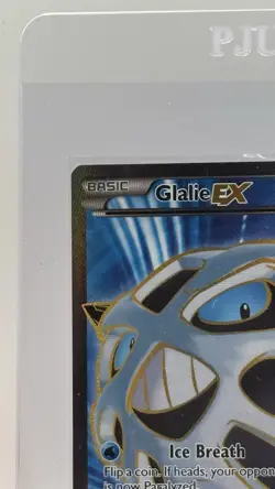 Pokemon TCG Glalie EX Full Art Ultra Rare Card 155/162 XY Breakthrough 2015 NM - Image 3