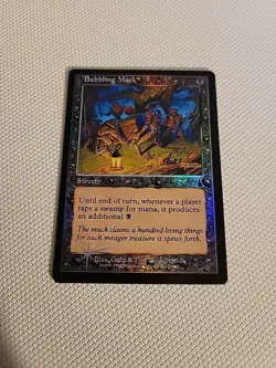 Bubbling Muck Urza's Destiny Foil Moderately Played MTG - Image 1