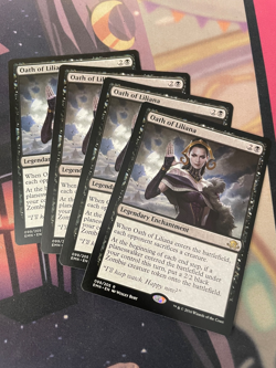 MTG - OATH OF LILIANA X4 - RARE - ELDRITCH MOON - NM - Image 1