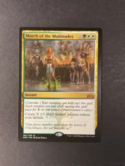 March of the Multitudes - Guilds of Ravnica - Magic the Gathering - MTG - Image 1