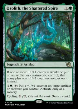 MTG Ozolith, the Shattered Spire - Foil, NM-Mint, English March of the Machine - Image 1