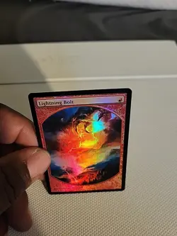 Lightning Bolt Magic Player Rewards Foil LIGHTLY PLAYED MTG - Image 2