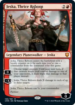 MTG Jeska, Thrice Reborn, NM-Mint, English Commander Legends - Image 1