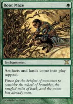 MTG Root Maze, Light Play, English Tenth Edition - Image 1