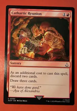 MAGIC, MTG: CATHARTIC REUNION/ACR /UNCOMMON #0094/ NM, REGULAR FINISH - Image 1