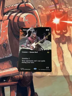 Voice of Victory (Borderless) 331 Tarkir: Dragonstorm NM MTG - Image 1