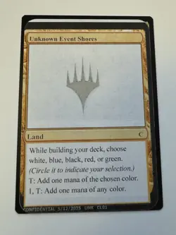 Unknown Event Shores GenCon 2025 Unknown Event Playtest MTG Magic Gavin Verhey - Image 1