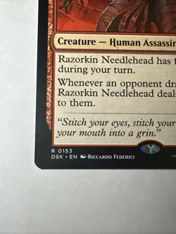 x1 Razorkin Needlehead | Duskmourn: House of Horror | NM | MTG [freshpullsco] - Image 4