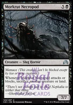 Morkrut Necropod 2x FOIL SOI MTG Shadows Over Innistrad Uncommon MINT black - Image 1