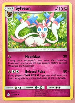 Sylveon~Fairy~ Cute Pink Pokemon Cards~ Pretty in Pink Gallery~ Cute Pokemon - Image 1