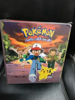 Vintage 1999 Pokemon Trading Card WizardsCoast Binder Small imperfection - Image 1