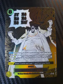 Zehahahahaha! (Alternate Art) OP16-116 One Piece Card Game The Time of Battle - Image 1