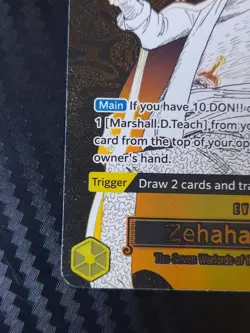 Zehahahahaha! (Alternate Art) OP16-116 One Piece Card Game The Time of Battle - Image 2