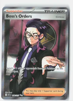 Boss's Orders [Corbeau] ME: Ascended Heroes 256/217 Pokemon Card Holo - Image 1