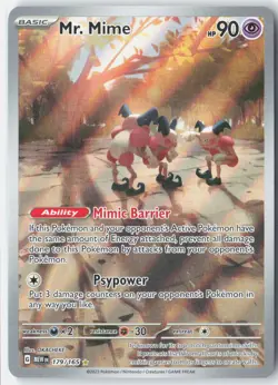 Mr. Mime SV: Scarlet & Violet 151 179/165 Pokemon Card Holo - Image 1