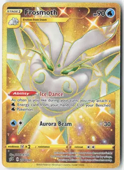 Frosmoth SWSH02: Rebel Clash 204/192 Pokemon Card Holo - Image 1