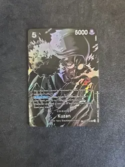 One Piece Card Game Kuzan SP OP10-082 SR Special Rare Foil Blackbeard Pirates - Image 1