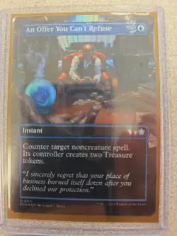 An Offer You Can't Refuse (Borderless) Foundations MTG Foil Near Mint - Image 3