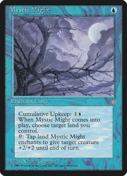 MTG Mystic Might ** Ice Age ** English (NM) - Image 1