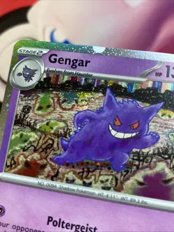 Gengar 094/165 - Cosmos Holo 🌀 Swirl - Pokemon Card - Image 2