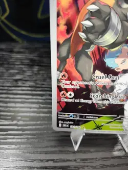 Team Rocket's Houndoom 191/182 Pokemon Destined Rivals Illustration Rare NM - Image 4