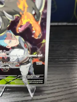 Team Rocket's Houndoom 191/182 Pokemon Destined Rivals Illustration Rare NM - Image 5