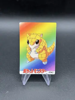 Pikachu Holo Pokemon Vintage Pocket Monsters Vending Prism Sticker 368 - Image 2
