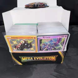 Pokemon TCG Mega Evolution 1000-Card Lot Box, English, Falinks/Xerneas + Code - Image 2