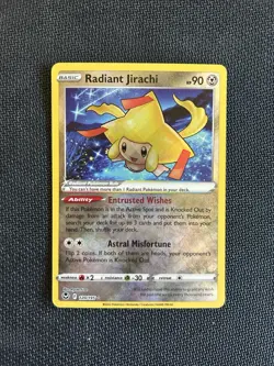Pokemon TCG Radiant Jirachi 120/195! NM Condition! See Description! - Image 1