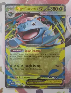 Mega Venusaur ex 003/132 - Mega Evolution - Pokemon Card NM/M - Image 1