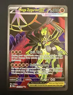 Mega Zygarde ex Full Art 104/088 Ultra Rare - Perfect Order - Pokemon TCG - NM - Image 1
