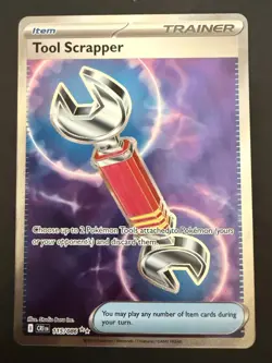 Tool Scrapper 115/086 Full Art - ME04: Chaos Rising - Pokemon TCG - NM - Image 1