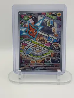 Rotom 197/182 Sv10: Destined Rivals Holo Pokemon Illustration Rare NM - Image 1