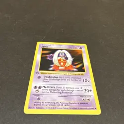 Jynx 31/102 Base Set 1999 1st Edition Shadowless NM Non-Holo Pokemon TCG - Image 1