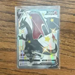 Pokemon Charizard V Secret Rare Holo Champions Path 79/73 English 220 HP - Image 1