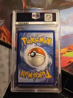 Pokemon Eevee Snorlax GX SM169 Promo Tag Team Full Art PSA 9 Cracked Slab - Image 2