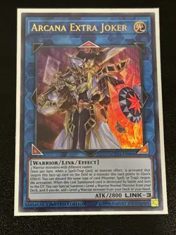 Arcana Extra Joker - CT15-EN006 - Ultra Rare NM Limited Edition - YUGIOH - Image 1