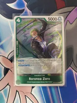 4x One Piece OP13-037 R Roronoa Zoro - ENG - Foil - Playset - TCG - NM/M - Image 1
