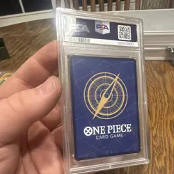 Bandai 2023 One Piece CCG Trafalgar Law OP04-047 Special Alt Art Foil PSA 10 - Image 2
