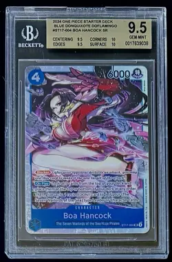 BGS 9.5 One Piece ST17-004 SR Boa Hancock - English - ST17 Blue Donquixote - Image 1