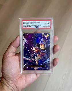 Monkey D. Luffy - 2025 One Piece OP13 EN Special Alternate Art #119 - PSA 10 - Image 1