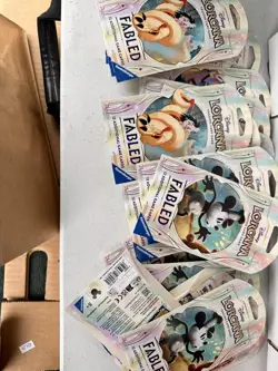 Disney Lorcana Fabled Sleeved Booster Packs (Lot of 20 Packs) - Image 1