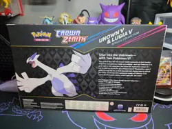 Pokemon Unown V & Lugia V Special Collection Sealed Crown Zenith Rare! - Image 2