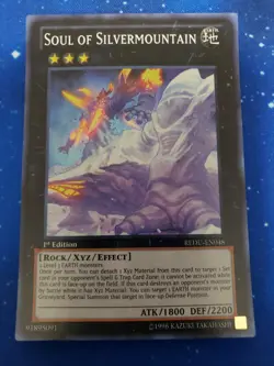 Yugioh Soul of Silvermountain REDU-EN048 Super Rare 1st Ed - Image 1