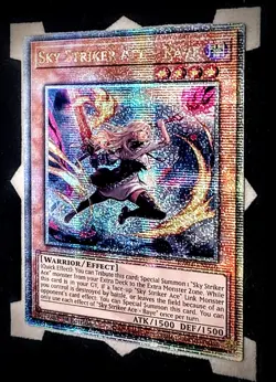 Sky Striker Ace - Raye RA04-EN026 Alt Art Quarter Century Rare 1st Ed Yugioh - Image 2