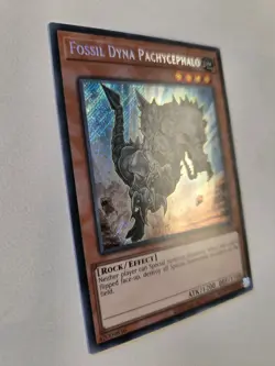 Fossil Dyna Pachycephalo LODT-EN099 Secret Rare Yugioh Unlimited Edition Mint - Image 2