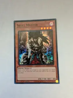 YuGiOh! - Skull Meister RA02-EN005 Super Rare 1st Edition Near Mint - Image 1