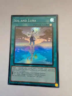 Yugioh! Sol and Luna - RA02-EN068 - Super Rare - 1st Edition Near Mint, English - Image 1